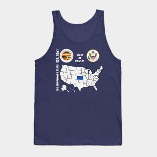 State of Kansas Tank Top